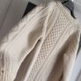 VINTAGE Original Aran 100% Wool Jumper (UNISEX) - Fit Ladies Size 12-14UK or Fit Mens Size M Image 10