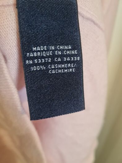 French Connection 100% cashmere jumper