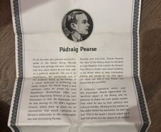 Padraig Pearse Silver commemorative medal