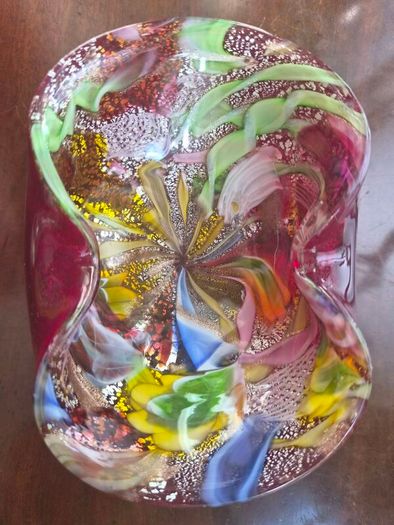AVEM Murano "Bizantino" glass bowl