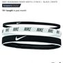 Two Nike Headbands Image 4