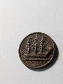 Admiral Nelson Victory ship token