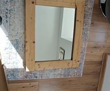 Wooden Wall Mirror