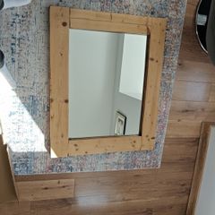 Wooden Wall Mirror