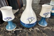 Cool mountain Pottery Set of 5