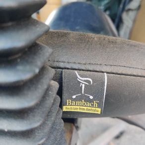 Bambach saddle seat. ergonomic.