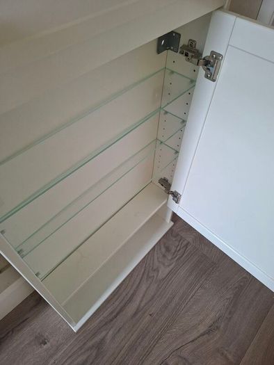 Ikea Hemnes bathroom cabinet with mirror