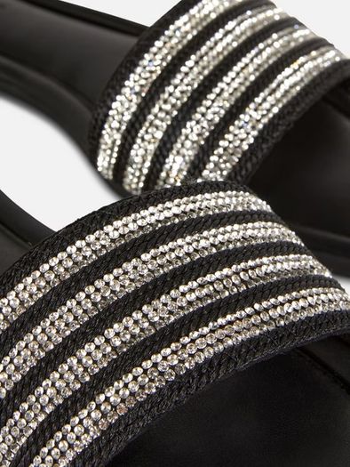 BRAND NEW Black Sandals: Size 5 & Size 6