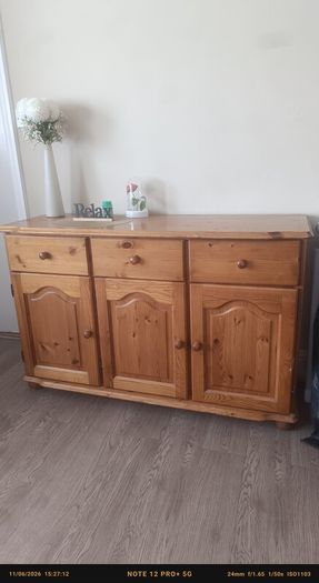 Wooden Sideboard Cabinet