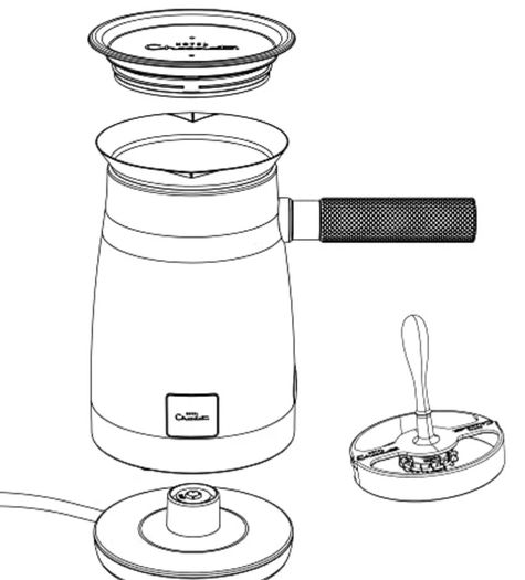 Hot chocolate Maker (Hotel Chocolate Velvetiser Copper)