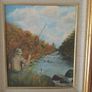 Art - Oil on Board ( Marie Wright) ( Reduced ) Image 3