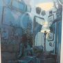 2017 Dave Kloc Plants and Woman in Room Limited Edition Art Screen Print Poster Image 2