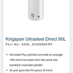 Kingspan water heater