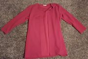 Only Long Cardigan Wine (size:M)