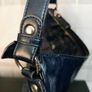 Tommy Hilfiger Navy Monogram Hobo Bag Image 7