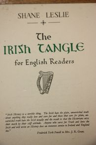 The Irish Tangle for English Readers.