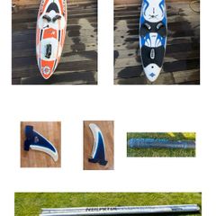 RRD Wave and Naish Windsurf Boards, Mast and Fin for Sale