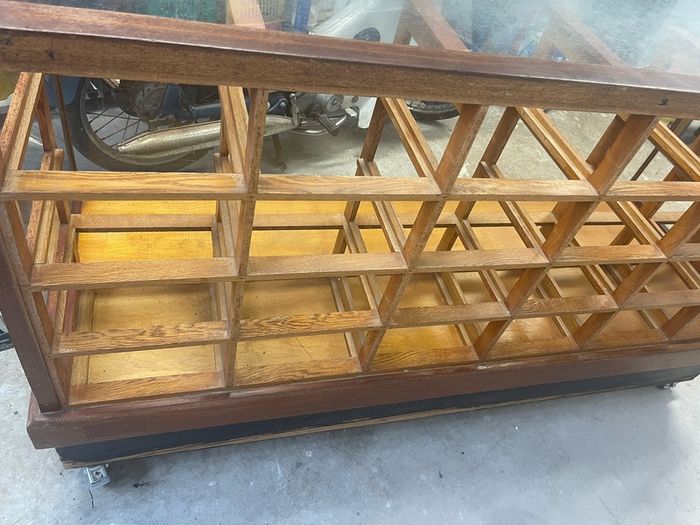 Antique HABERDASHERY Shop Counter