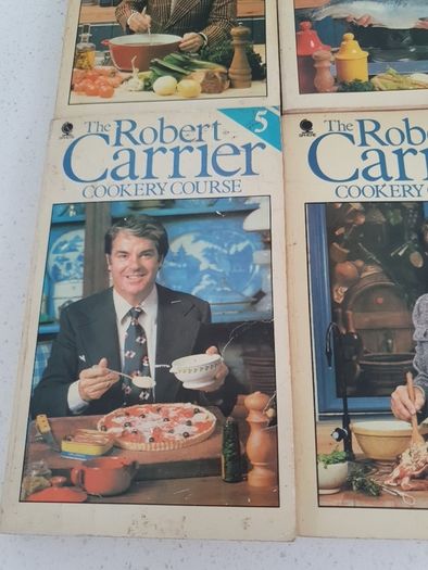 VIntage 1970's Cookery Course Books (4) by Robert Carrier