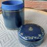 Antique Italian Tooled Leather Jewellery Storage Box Image 4