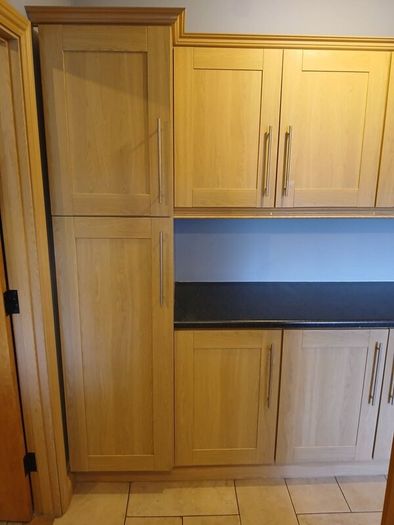 12 Kitchen / Utility room cabinets and Counter top