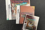 Mystery Case Files Millionheir - Nintendo DS - case inlay, manual and insert (no game / case)