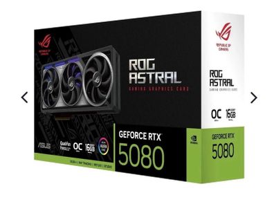 Asus Geforce RTX 5080 ROG Astral Black
