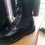 Black Knitted Boots. I Saw It First. Size Four. Image 2