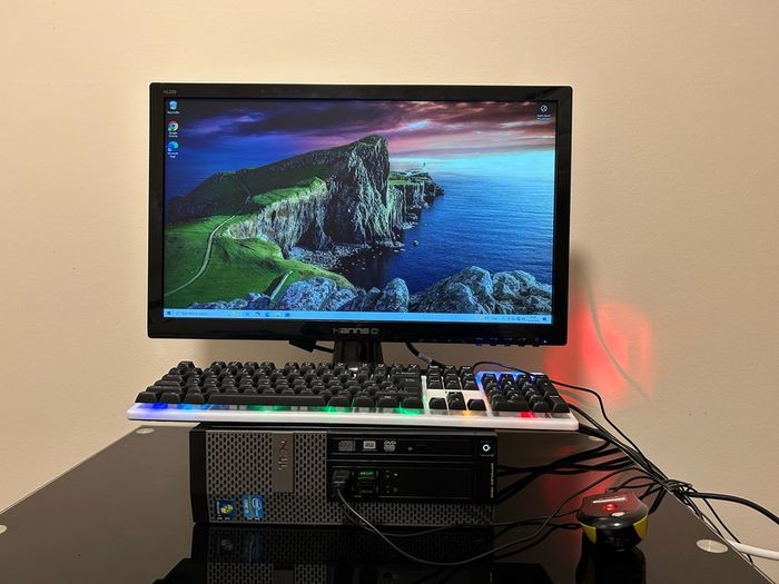 Dell OptiPlex 7010 SFF - i5 3rd Gen, 8GB RAM, SSD+HDD, Win 10, Keyboard + Mouse