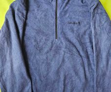 Timberland blue fleece quarter zip