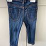 Skinny fit jeans dark navy jeans  9-12months Image 2