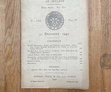 History Archaeology Irish Ireland Research Journal
