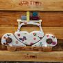 Rustic STAY TRIPPY Bug wood art wall sign. Image 3