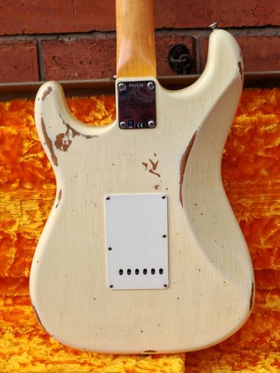Fender Custom Shop 1960 Stratocaster Vintage White Relic (Delivery available)