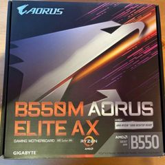 New B550m AORUS Elite Ax Wi-Fi Motherboard