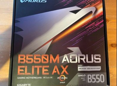 New B550m AORUS Elite Ax Wi-Fi Motherboard
