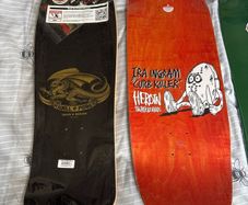 Pro skateboards and new parts