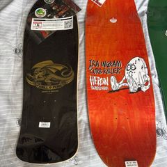Pro skateboards and new parts