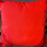 Cushions patterned pink & orange with pom-pom fringe SAVIDA Image 3