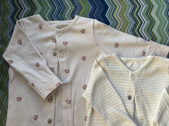 Baby Sleepsuit pack of 3 (newborn, Dunnes)