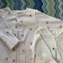 Baby Sleepsuit pack of 3 (newborn, Dunnes) Image 4