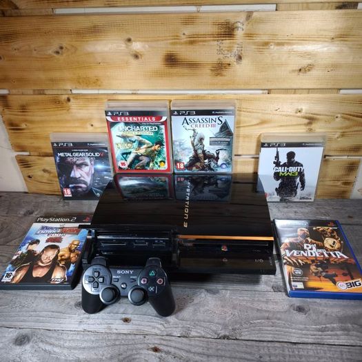 playstation 3 backwards compatible 1TB VGc for its age bundle