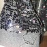 Black sequin jacket age 9 to 10 Image 3