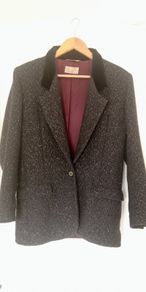 Vintage Liz Claiborne 98% wool blazer size UK 8/10