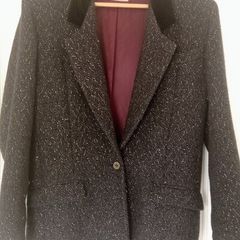 Vintage Liz Claiborne 98% wool blazer size UK 8/10