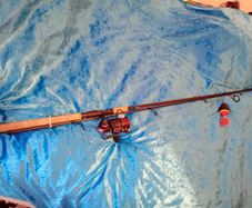 8ft Spinning Rod & Reel Combo 15-50g Great Condition