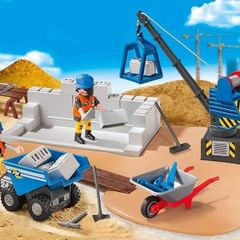 Playmobil City Action 70513 Construction Site Super Set