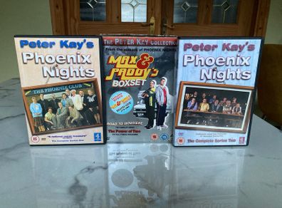 Max & Paddy Plus Phoenix Nights All 12 Complete Episdoes First and Second Series Collection: (2 Discs) Season 1 + 2