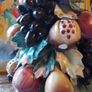 Vintage Italian Fruit Topiary Image 3