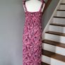 Dunnes pink pattern summer dress, Size 16-18 Image 3